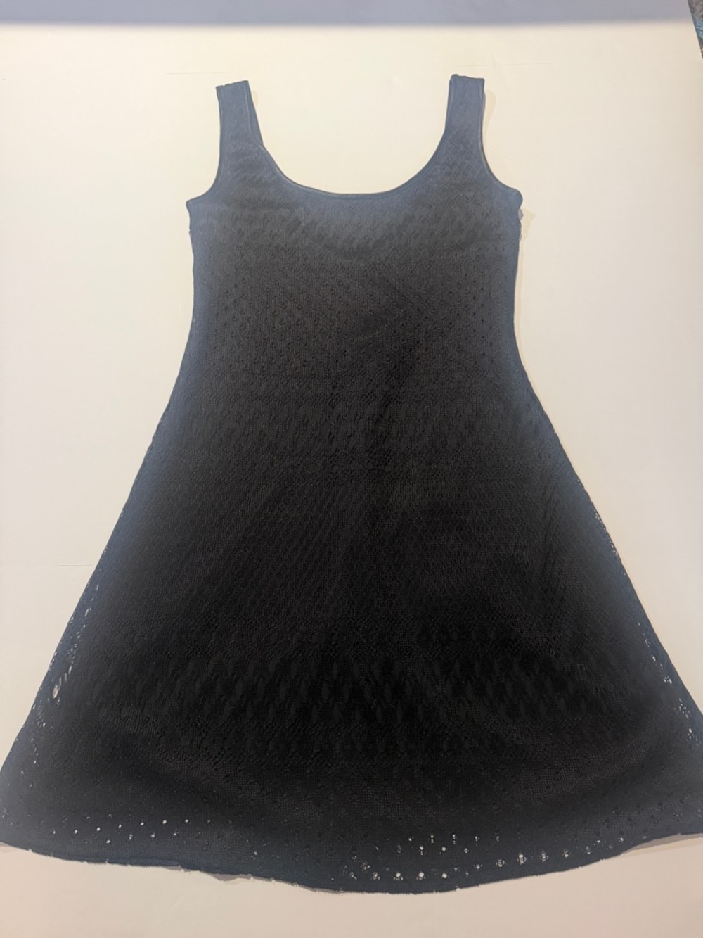 Cache Day Black Knit Tank Dress